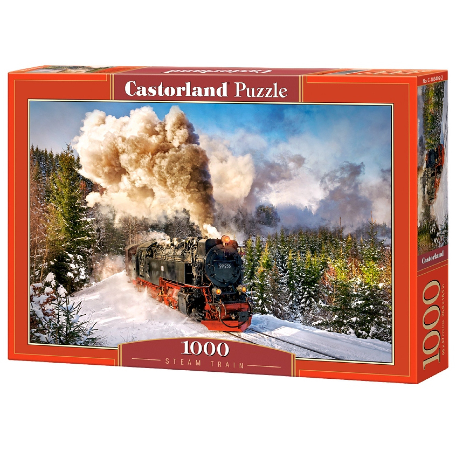 Пъзел Castorland Парен влак, 1000 елемента, C-103409