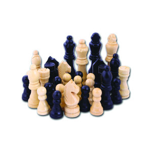 Дървени фигури за шах, номер 3