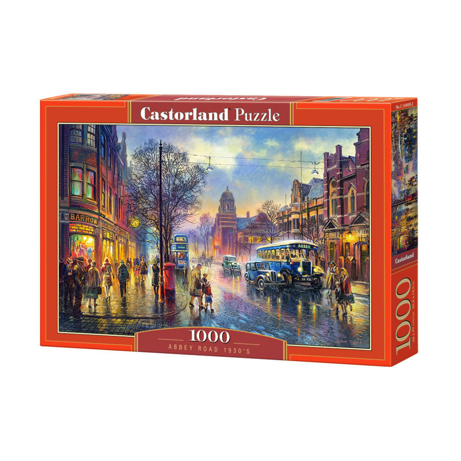 Пъзел Castorland Abbey Road 1930`s, 1000 елемента, C-104499