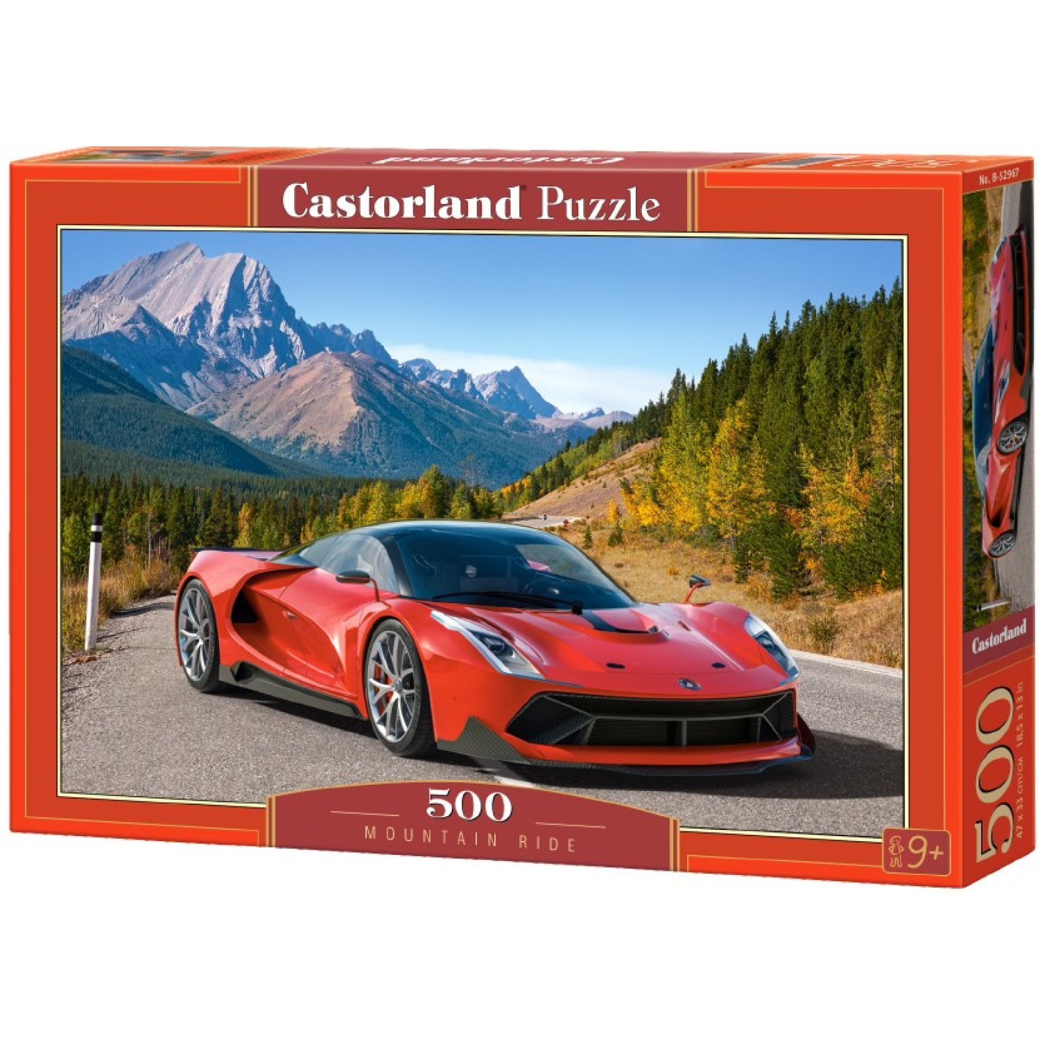 Пъзел Castorland Mountain Ride, 500 елемента, B-52967