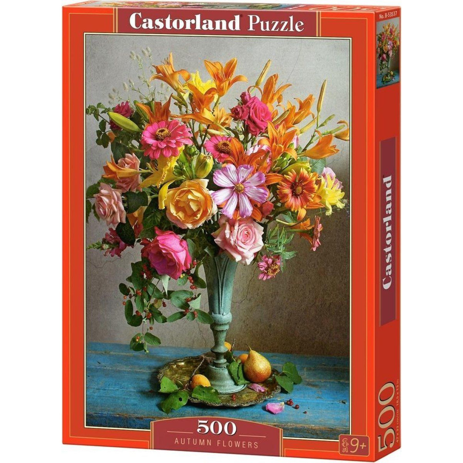 Пъзел Castorland Есенни цветя, 500 елемента, B-53537