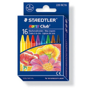 Пастели Staedtler Noris Club, 16 цвята