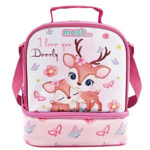 Термо чанта Must I love you Deerly, 24 x 12 x 21 см