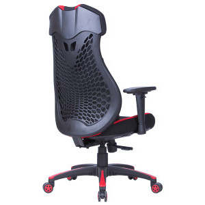 Геймърски стол Gamerix Dragon, черно и червено