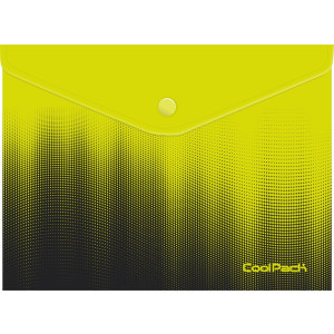 Папка с копче Coolpack Gradient Lemon A4